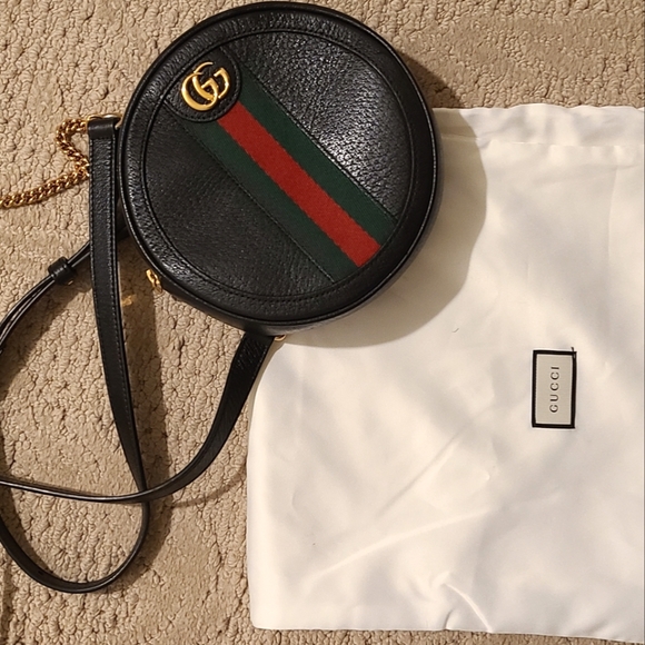 Gucci Ophidia Canteen Backpack *Black Leather - Picture 3 of 9